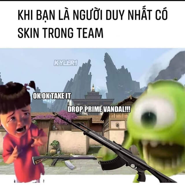 Ảnh meme Valorant chế