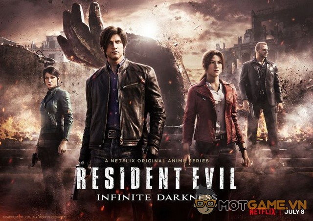Resident Evil: Infinite Darkness sẽ lên sóng Netflix đầu tháng 7/2021