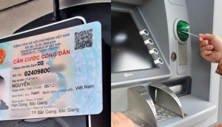 Hướng dẫn cách rút tiền bằng CCCD gắn chip thay thẻ ATM