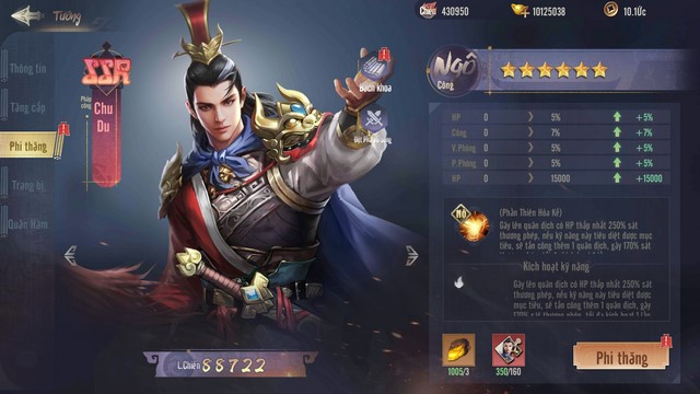 Vương Giả Thiên Hạ Game đấu tướng cực đỉnh sắp ra mắt game thủ Việt
