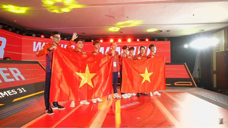 Đội tuyển Việt Nam hạ Thái Lan giành HCV bộ môn Tốc Chiến SEA Games 31