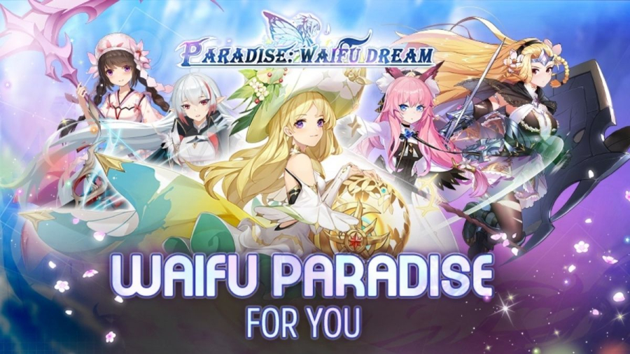 Paradise: Waifu Dream, thế giới hoa mỹ và đầy sắc màu anime