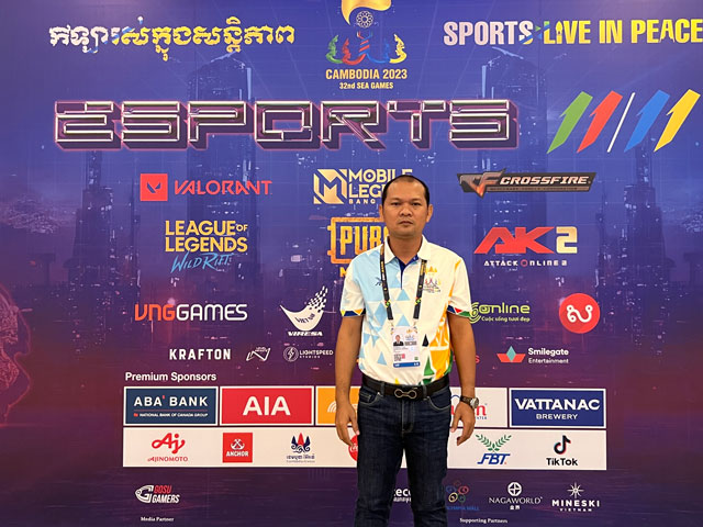 Lun Samedy Phó Trưởng ban tổ chức môn Thể thao điện tử tại SEA Games 32