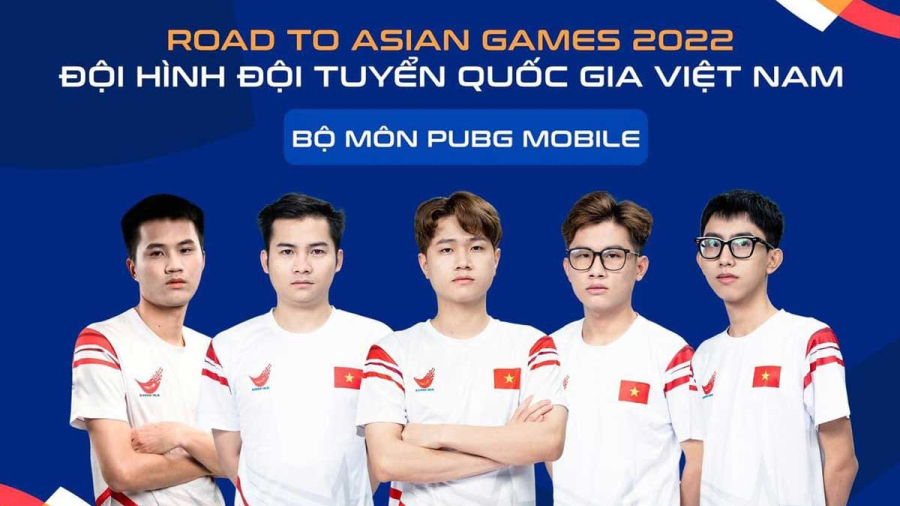 Asian Games 2022: Việt Nam công bố đội hình chính thức của bộ môn PUBG Mobile