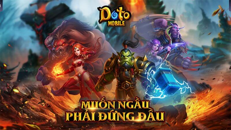 Doto mobile - Game chiến thuật xây dựng style Warcraft 3 sắp ra mắt game thủ Việt