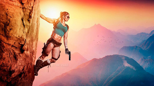 Cosplay Lara Croft chân thực – Ai chê xấu đấm phát chết luôn!