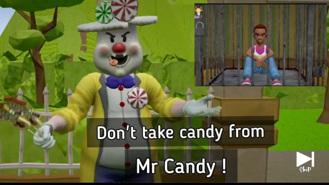 Mr candy Neighbor Scream tựa game kinh dị phiêu lưu mới 