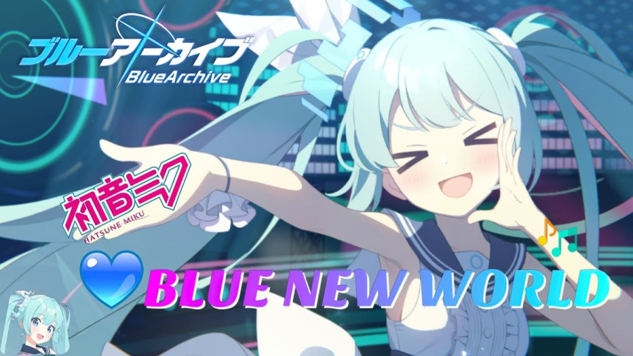 Blue Archive thông báo hợp tác với Hatsune Miku