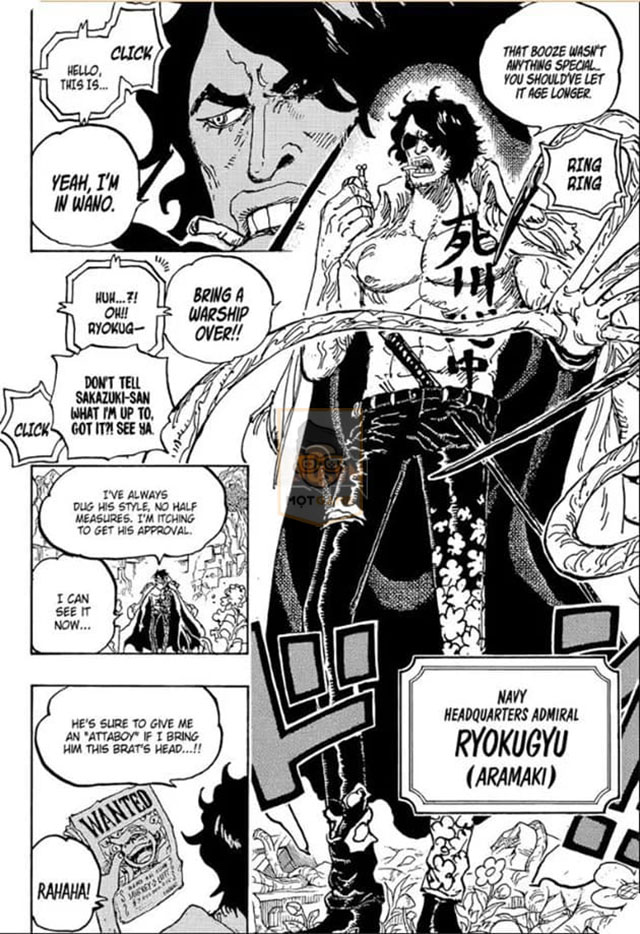 One Piece: Sẽ ra sao khi Zoro và Đô đốc Bò Xanh là cha con?