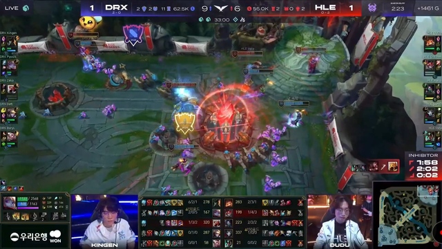 Trực tiếp LCK Mùa Hè 2022 Tuần 2 Ngày 3 (24/6): HLE vs. DRX, BRO vs. GEN