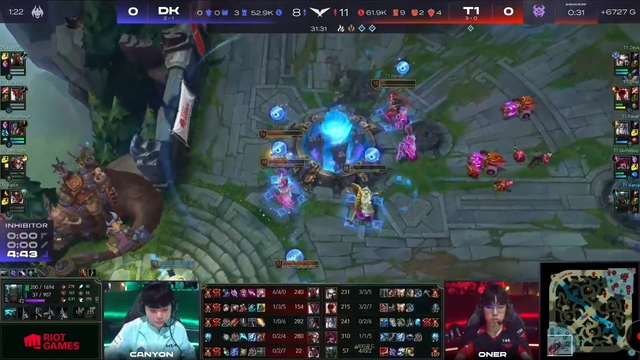 Trực tiếp LCK Mùa Hè 2022 Tuần 2 Ngày 4 (25/6): DK vs. T1, LSB vs. KT