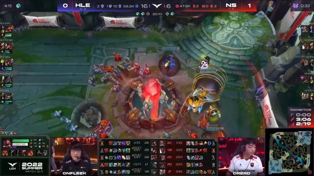 Trực tiếp LCK Mùa Hè 2022 Tuần 2 Ngày 5 (26/6): HLE vs. NS, DRX vs. KDF