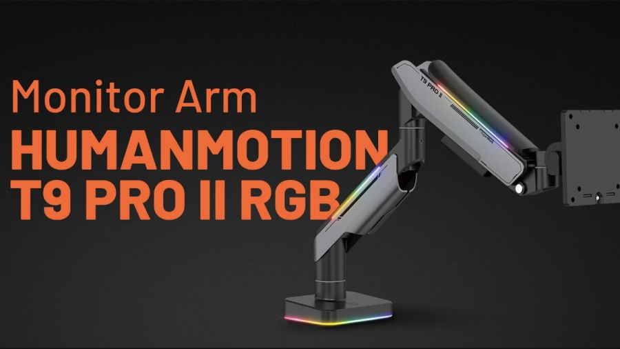 Human Motion T9 Pro II: Cánh tay nâng màn hình “bất lực”?!?