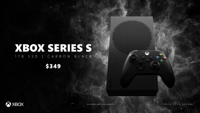 Siêu phẩm Xbox Series S – 1TB màu Đen Carbon