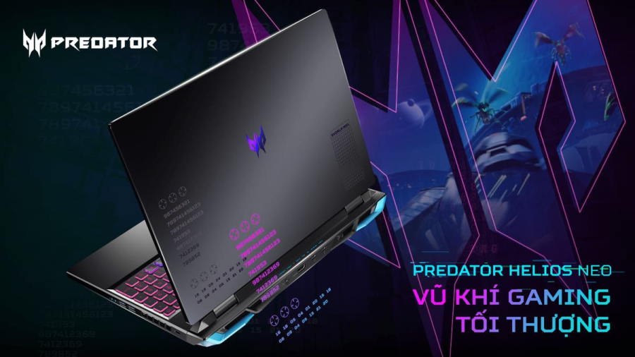 Acer Predator Helios Neo 16: Laptop gaming cao cấp - Giải trí tối đa
