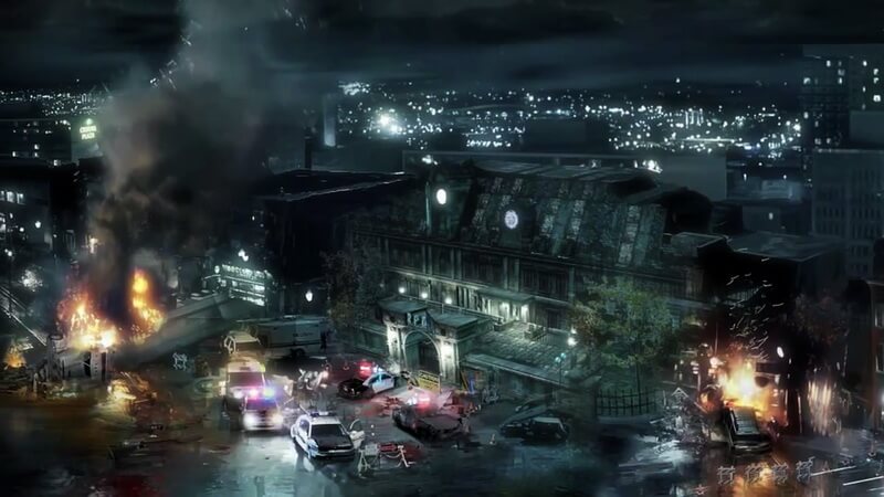 Sở cảnh sát thành phố Raccoon trong Resident Evil 2 được tạo ra như thế nào?