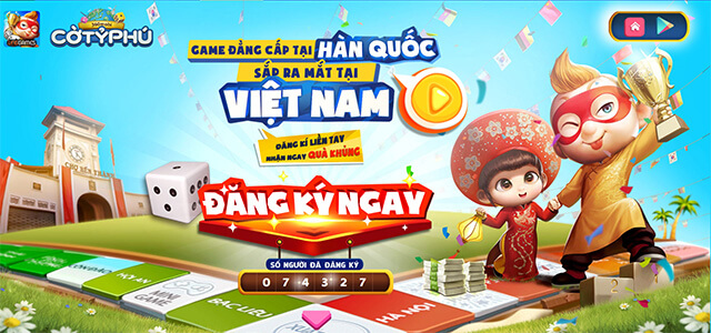 NPH VNG mang game 360mobi Cờ Tỷ Phú chất lượng Hàn Quốc về Việt Nam