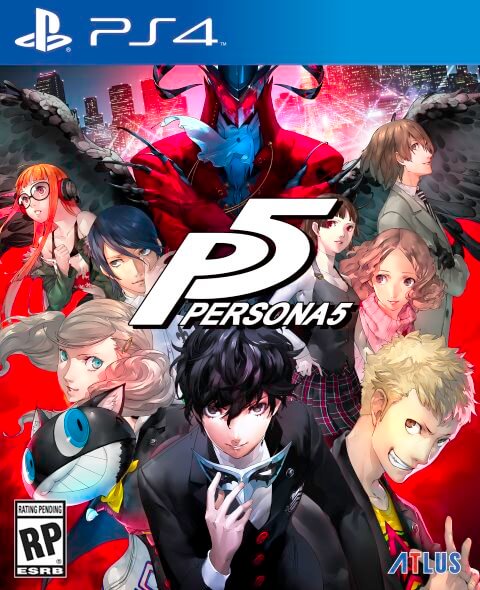Persona 5 PS4 cover