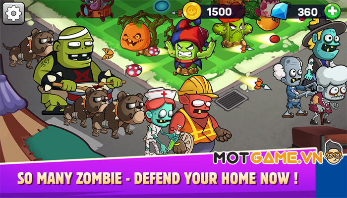Plant Empires - Merge Defense Monster là phiên bản nâng cấp sức mạnh của Plant&amp;Zombies