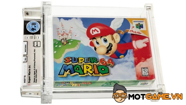 Băng Super Mario 64 được bán đấu giá hơn 30 tỷ đồng tại Mỹ - Mọt Game