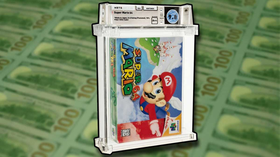 Băng game Super Mario 64 được bán đấu giá hơn 35 tỷ đồng tại Mỹ