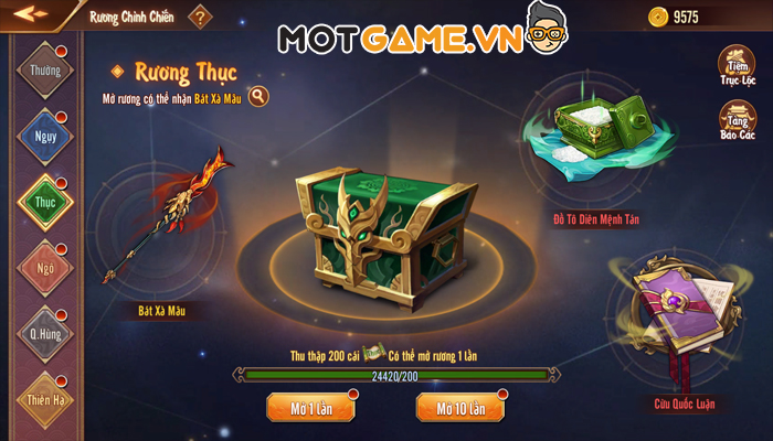 Bùng nổ Phiên Bản Mới “Bảo Vật Thiên Hạ” cùng cộng đồng game thủ Tân OMG3Q VNG