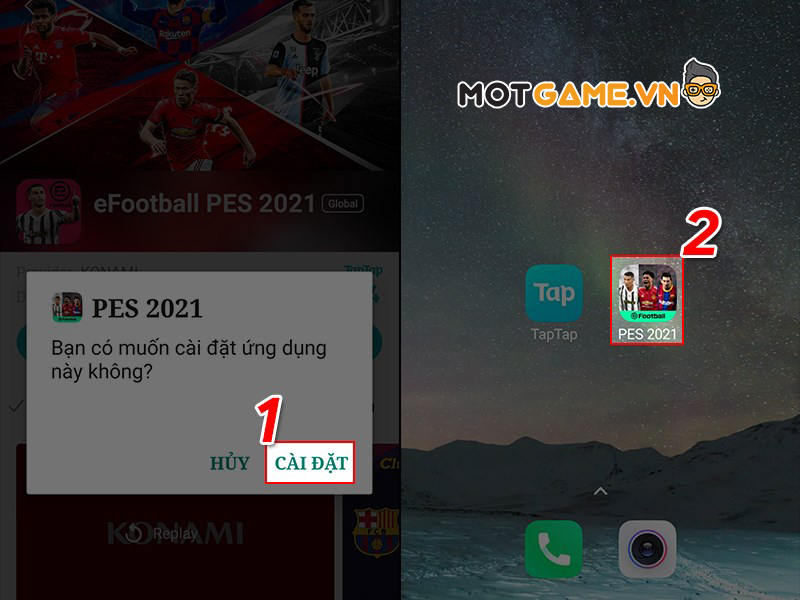 Toàn tập cách tải eFootball PES 2022 mobile