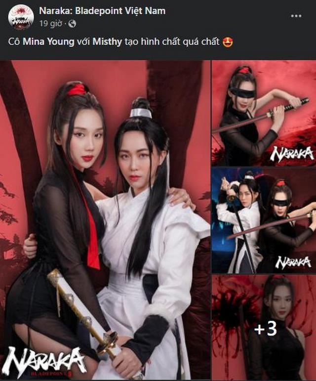 Hot Streamer Misthy và Mina Young hóa thân thành cặp đôi Viper Ning – Justina Gu khiến cộng đồng Naraka “lụi tim”