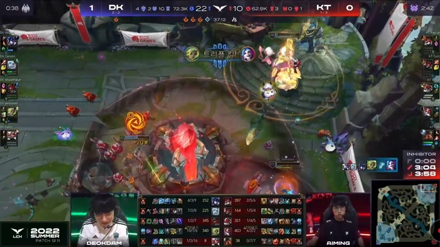 Trực tiếp LCK Mùa Hè 2022 ngày 1/7: KT vs. DK, T1 vs. DRX