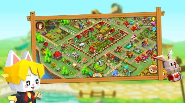 Fantasy Town gameplay