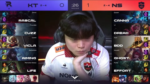 Trực tiếp LCK Mùa Hè 2022 ngày 6/7: NS vs. KT, KDF vs. BRO