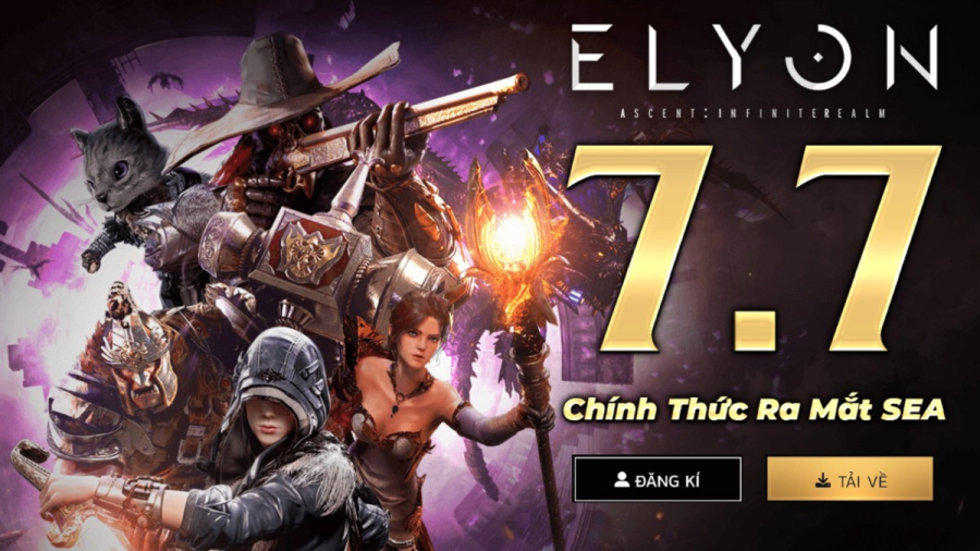Elyon SEA: siêu phẩm MMORPG hành động thế giới mở chính thức ra mắt hôm nay