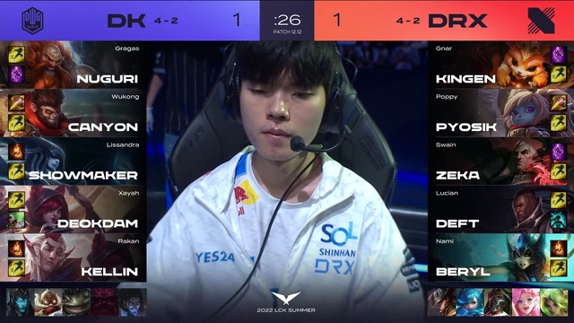 Trực tiếp LCK Mùa Hè 2022 ngày 7/7: DK vs. DRX, HLE vs. LSB