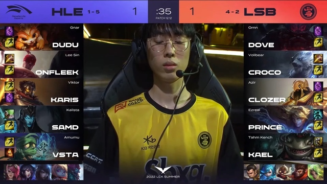 Trực tiếp LCK Mùa Hè 2022 ngày 7/7: DK vs. DRX, HLE vs. LSB