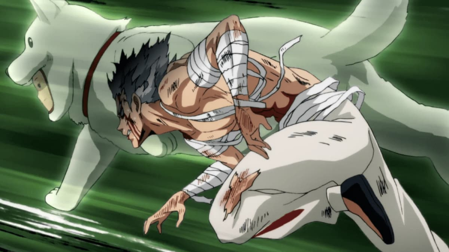 One Punch Man: Garou sao chép sức mạnh của Blast nhưng cũng chỉ đủ rách áo của Saitama