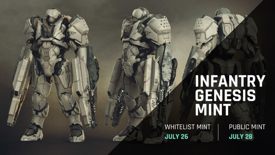 Game chiến đấu cơ Metalcore công bố lịch trình phát hành NFT Infantry Genesis