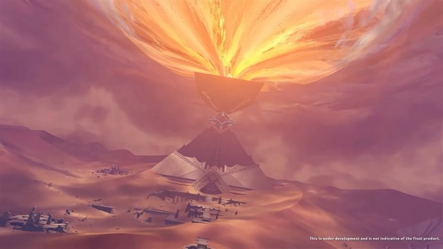 Genshin Impact: Xuất hiện Kim tự tháp cùng nhiều thông tin mới về bản đồ sa mạc của Sumeru