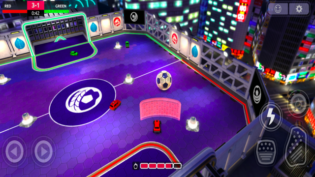 Soccer Rally cho phép người chơi có thể thiết kế và tùy chỉnh giao diện xe của họ