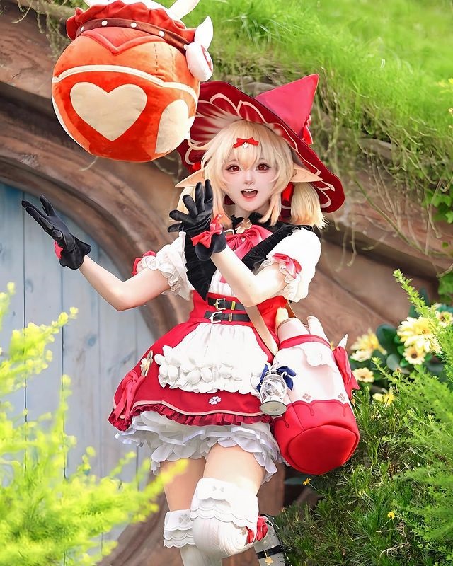 Không thể nào thiếu sự góp mặt trong những dịp như thế này được. Ảnh cosplay từ nữ coser siêu đình đám Tiểu Nhu - 小柔SeeU