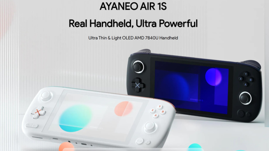 Ayaneo Air 1S: Thiết bị chơi game cầm tay chạy chip AMD
