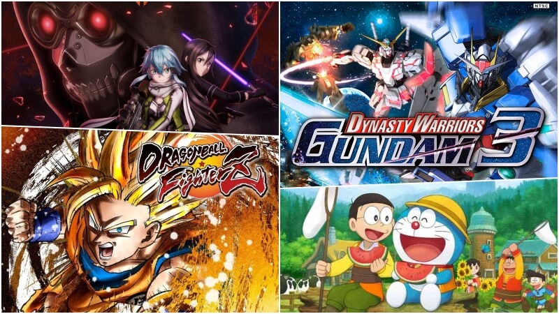Những game hay dựa trên nội dung các bộ anime nổi tiếng – P.1