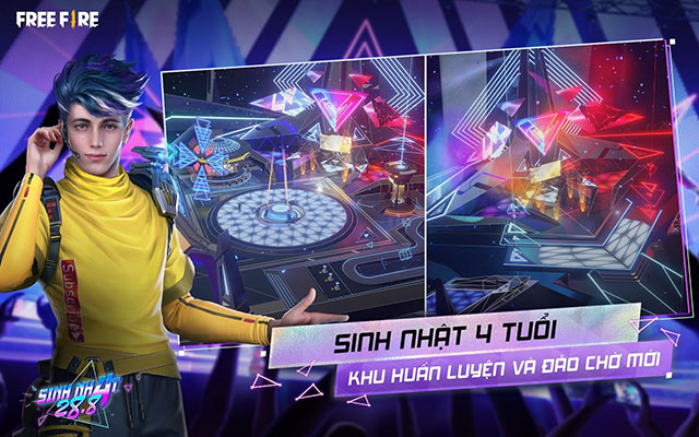 Free Fire mừng sinh nhật 4 tuổi khi hợp tác cùng DJ Dimitri Vegas &amp;amp; Like Mike tại OB29