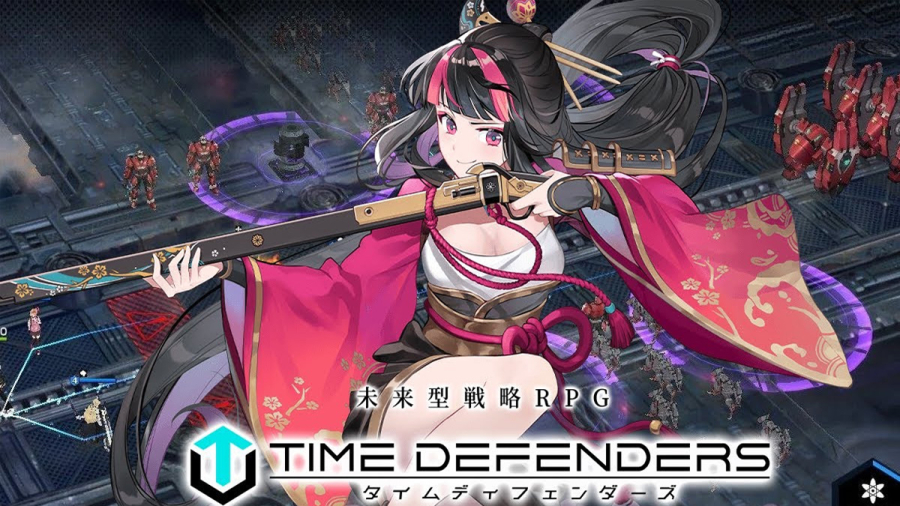 Time Defenders: Game nhập vai thủ thành đồ họa Anime 3D Nhật Bản!