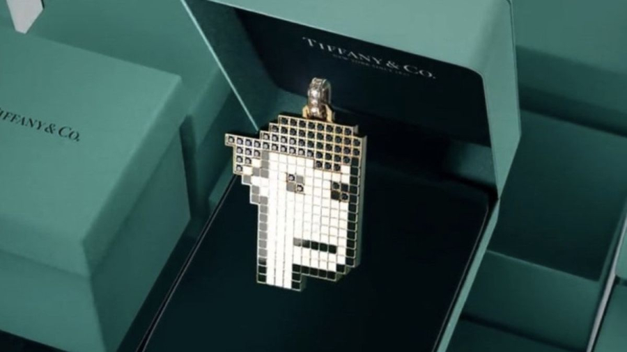 Thương hiệu trang sức Tiffany &amp; Co. trình làng dây chuyền NFT CryptoPunks