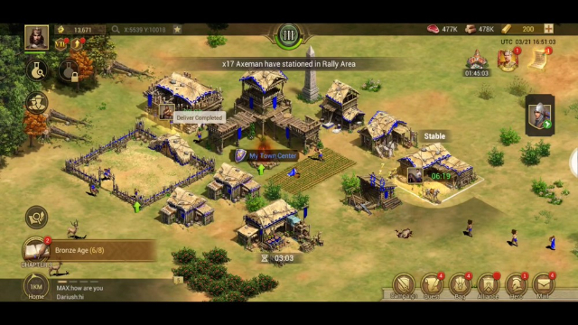Game of Empires Warring Realms: Đế chế hồi sinh trên nền tảng di động