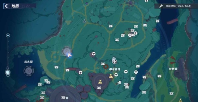 Bản đồ trong Tower of Fantasy