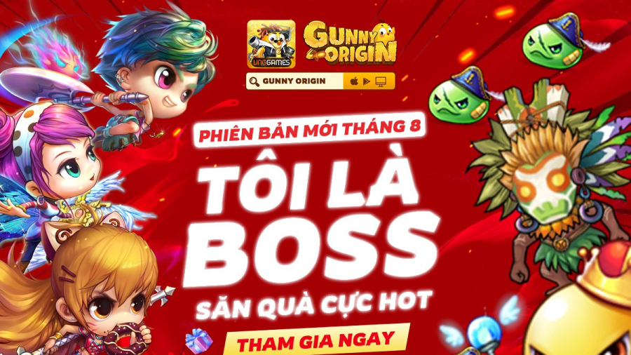 “Tôi Là Boss” – sân chơi mới siêu hot của game thủ Gunny Origin