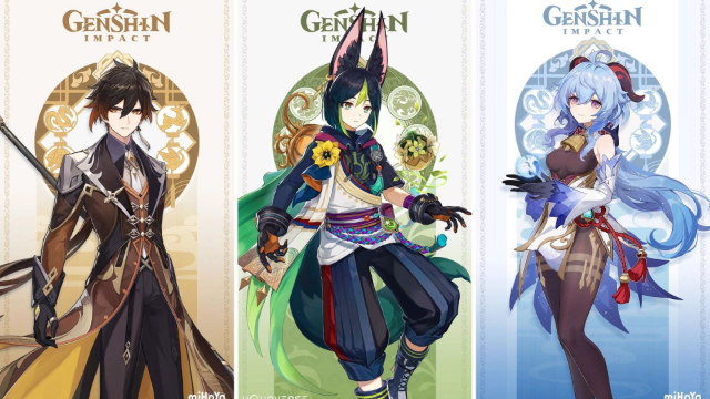 Leak Genshin: Banner vũ khí và nhân vật trong phiên bản 3.0 sắp tới