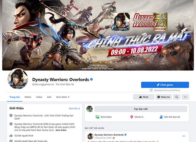 Tải ngay Dynasty Warriors: Overlords và đếm ngược chờ ngày game mở cửa