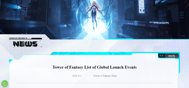Tổng hợp code Tower Of Fantasy, sự kiện và phần thưởng giới hạn